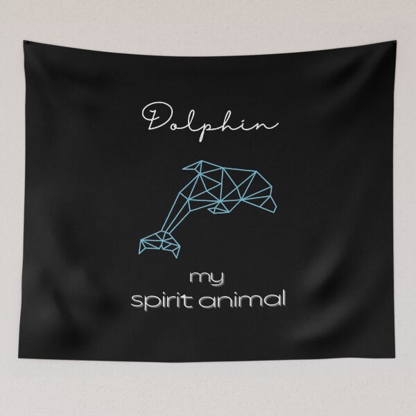 Item preview, Dolphin totem spirit animal T-shirt designed and sold by MagicWolfStar.