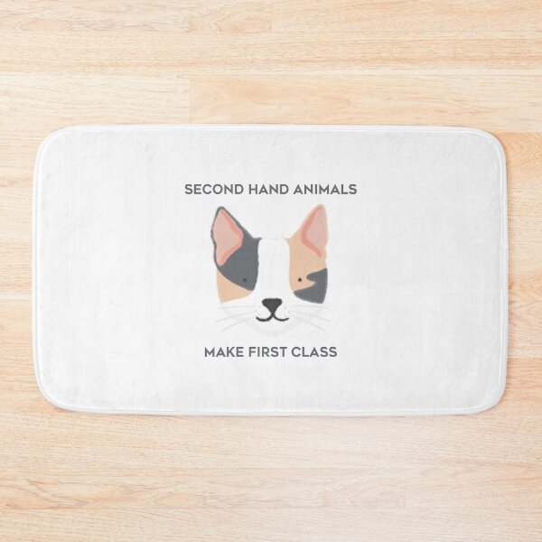 Item preview, Second Hand Animals Make First Class designed and sold by Stag's PK.