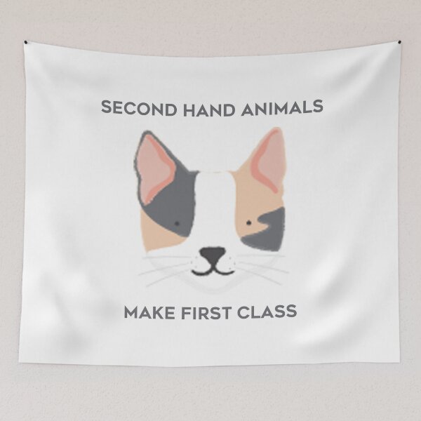 Item preview, Second Hand Animals Make First Class designed and sold by Stag's PK.