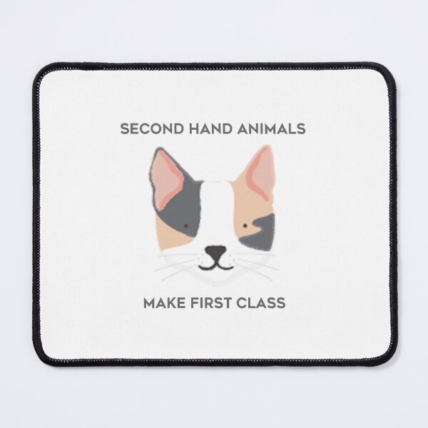 Item preview, Second Hand Animals Make First Class designed and sold by Stag's PK.