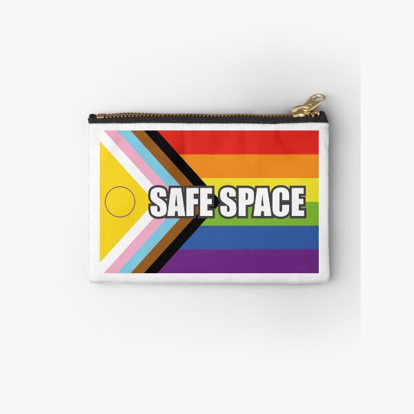 Item preview, Inclusive Pride Progress Flag SAFE SPACE designed and sold by Inspirationmotivation.