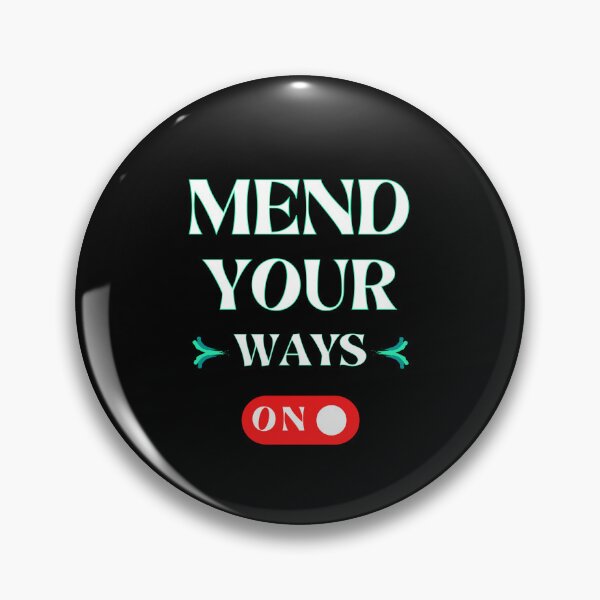 Item preview, MEND YOUR WAYS. designed and sold by Afrocat prints.