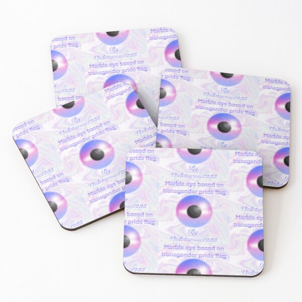 Item preview, Transgender Marble Eye designed and sold by violetxrose1235.