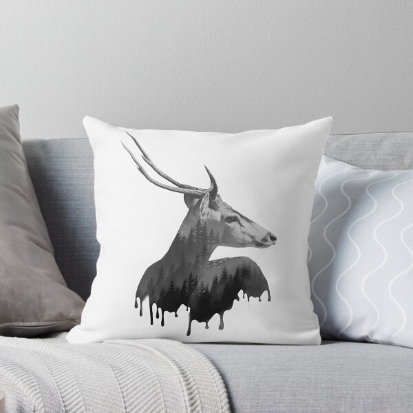 Item preview, abstract deer unique design designed and sold by ApurwaArtShop.
