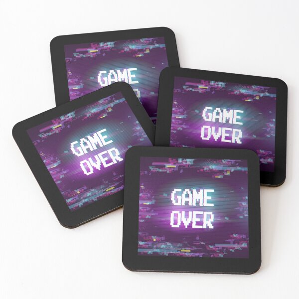 Item preview, Game Over Gaming Glitch designed and sold by WilliamsGFX.