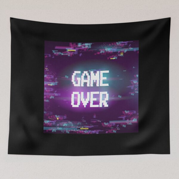 Item preview, Game Over Gaming Glitch designed and sold by WilliamsGFX.