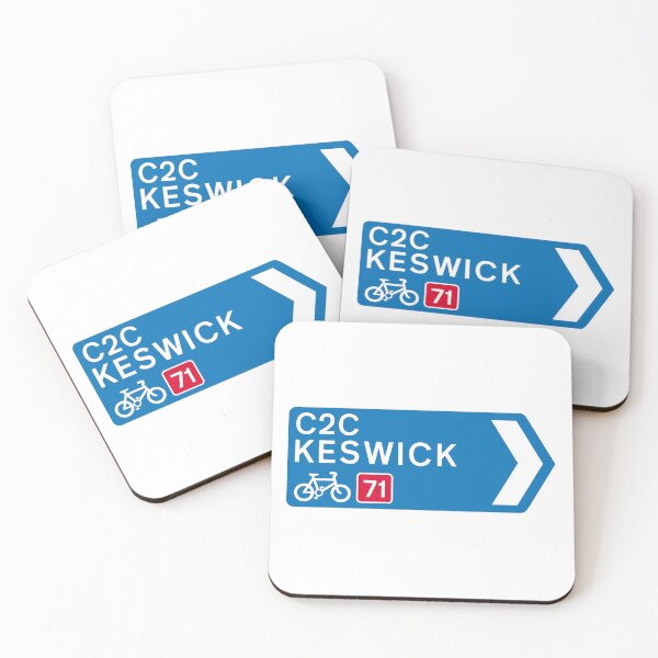 Item preview, NCN 71 Keswick Sign UK Cumbria - Coast to Coast (C2C) designed and sold by Cumbria Guru.