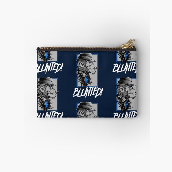 Item preview, Blunted-  Stoned Ape smoking a blunt-  420 Stoner Design  Blue Accents designed and sold by YomeHayin.