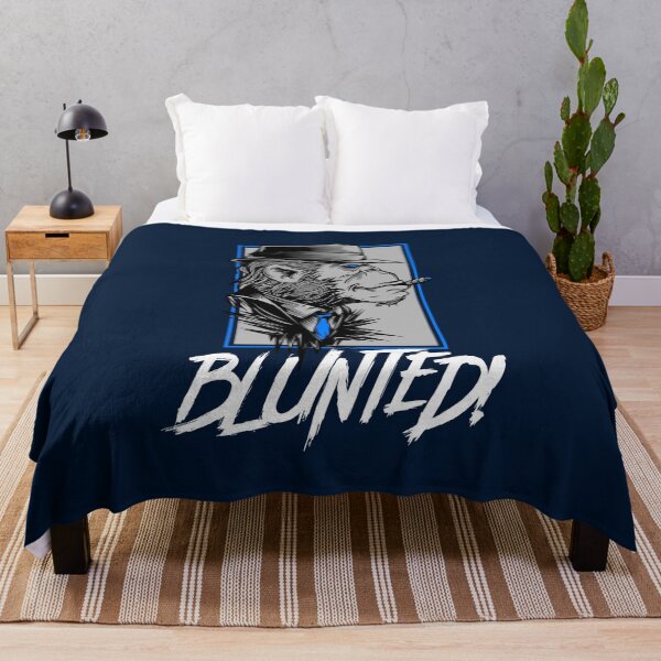 Item preview, Blunted-  Stoned Ape smoking a blunt-  420 Stoner Design  Blue Accents designed and sold by YomeHayin.