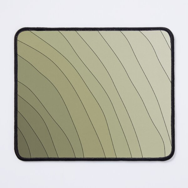 Item preview, Abstract Wavy Line Art Green Gradient 03 designed and sold by PAPER MOON art & design.