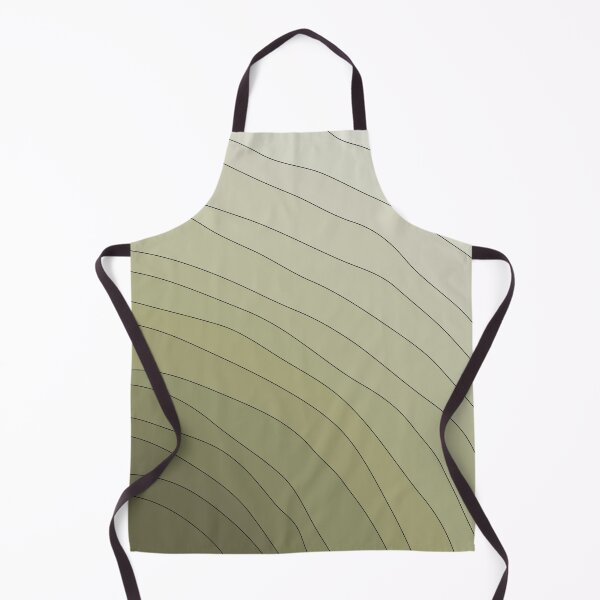 Item preview, Abstract Wavy Line Art Green Gradient 03 designed and sold by PAPER MOON art & design.