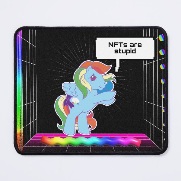 Item preview, NFT Rainbow Dash designed and sold by PeachMillk.