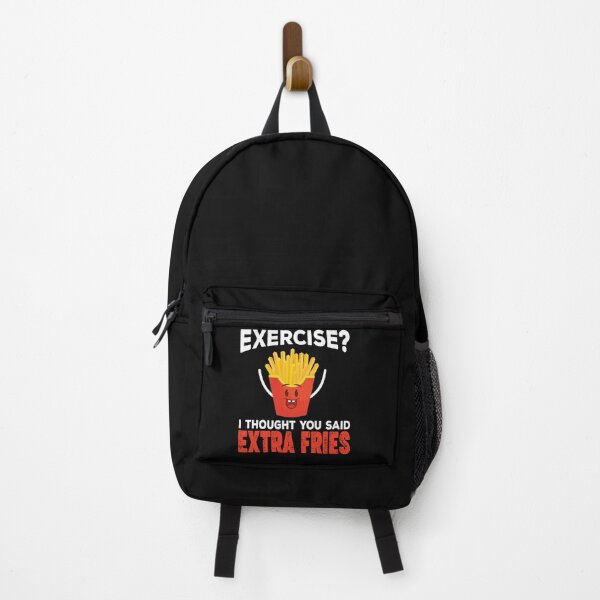 Item preview, Exercise I Thought You Said Extra Fries Funny French Fry Exercise designed and sold by lou731.