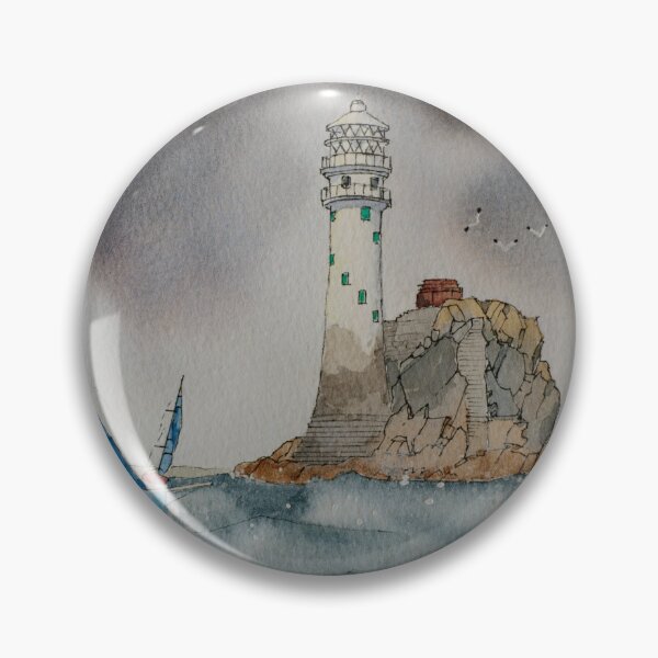 Item preview, Passing the Fastnet Lighthouse. designed and sold by John Ray.