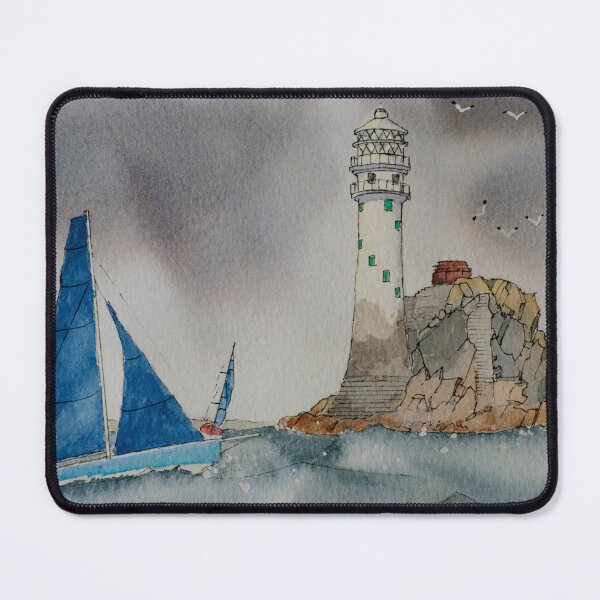 Item preview, Passing the Fastnet Lighthouse. designed and sold by John Ray.