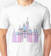 Camiseta unisex Pastel Princess Castle