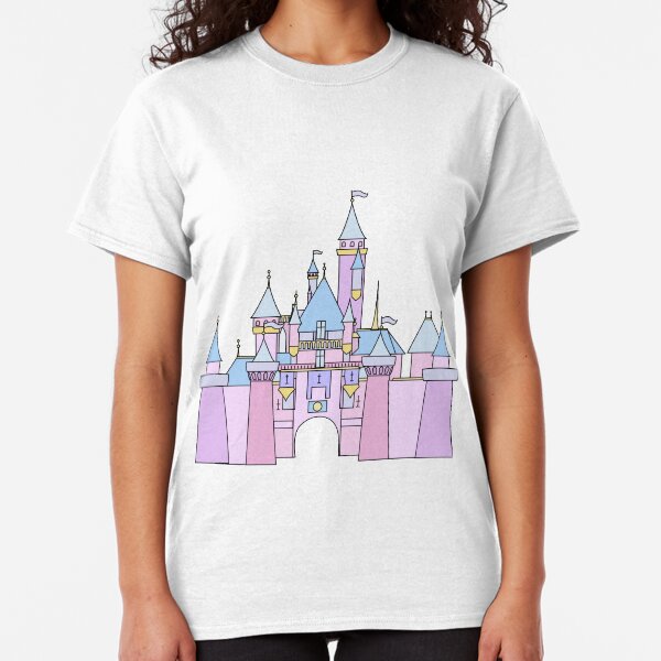 Pastel Princess Castle Classic T-Shirt