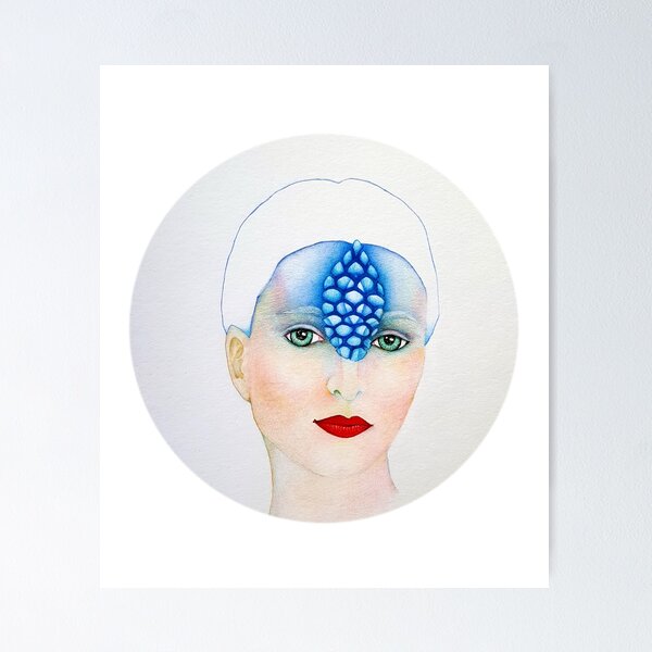 Item preview, A portrait with self-awareness designed and sold by FabricaRobotica.