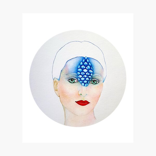 Item preview, A portrait with self-awareness designed and sold by FabricaRobotica.