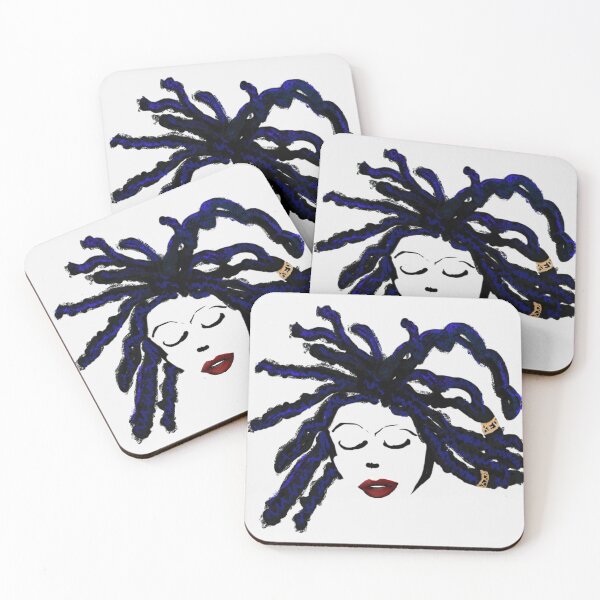 Item preview, Dread Gurl Blue Natty designed and sold by QueenGeenie1955.