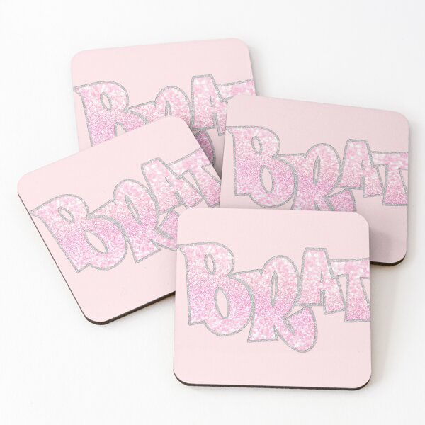 Item preview, Brat in Glittery Pink Ombré designed and sold by meowcute.