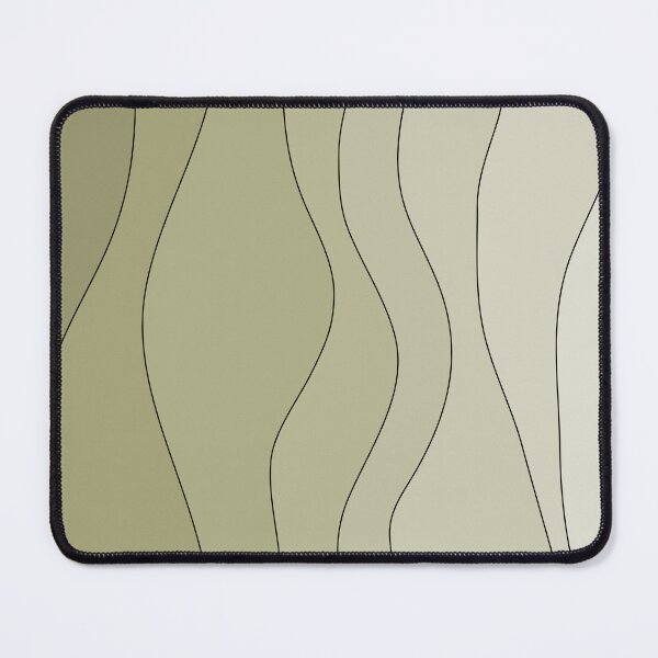 Artikelvorschau, Abstract Wavy Line Art Green Gradient 04 entworfen und verkauft von PAPER MOON art & design.