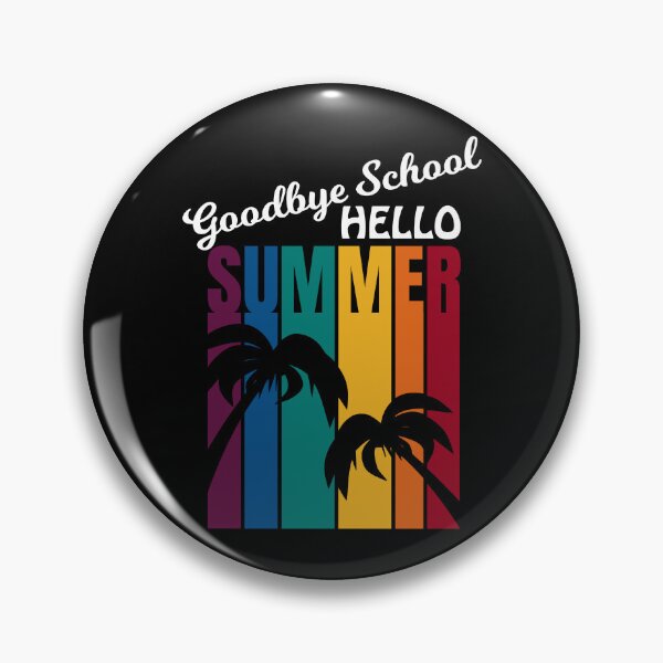 Item preview, Goodbye School Hello Summer | Last Day of School Funny Teacher Student Gift designed and sold by Lees Tees.