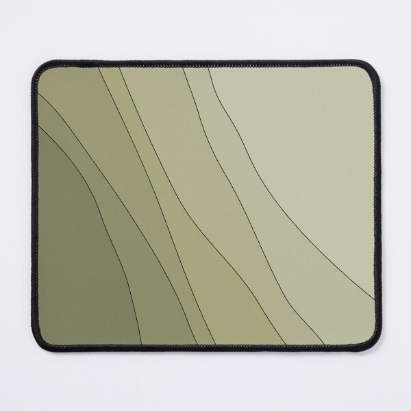 Item preview, Abstract Wavy Line Art Green Gradient 05 designed and sold by PAPER MOON art & design.