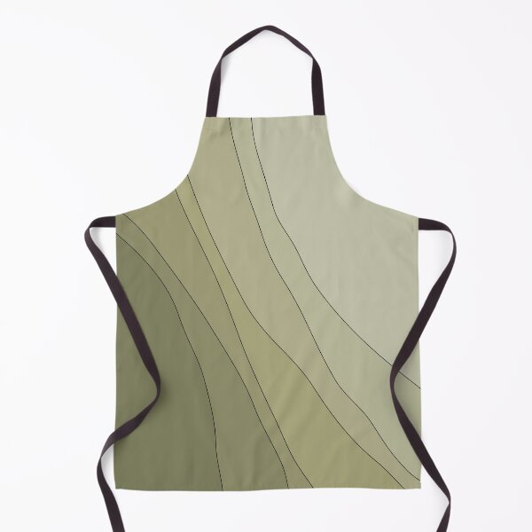 Item preview, Abstract Wavy Line Art Green Gradient 05 designed and sold by PAPER MOON art & design.
