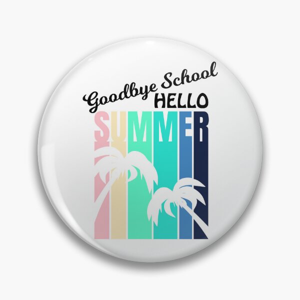 Item preview, Goodbye School Hello Summer | Last Day of School Funny Teacher Student Gift designed and sold by Lees Tees.