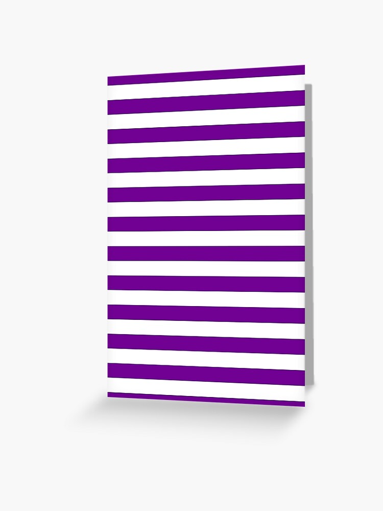 Medium Violet and Black Stripes