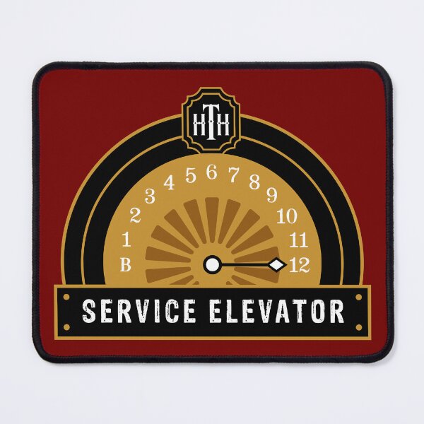 Item preview, Hollywood Tower Hotel 'SERVICE ELEVATOR' designed and sold by KungalooshCo.