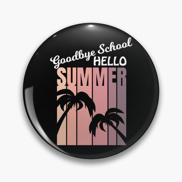 Item preview, Goodbye School Hello Summer | Last Day of School Funny Teacher Student Gift designed and sold by Lees Tees.