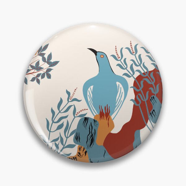 Item preview, Blue bird Minoan fresco designed and sold by Hellenistic History.