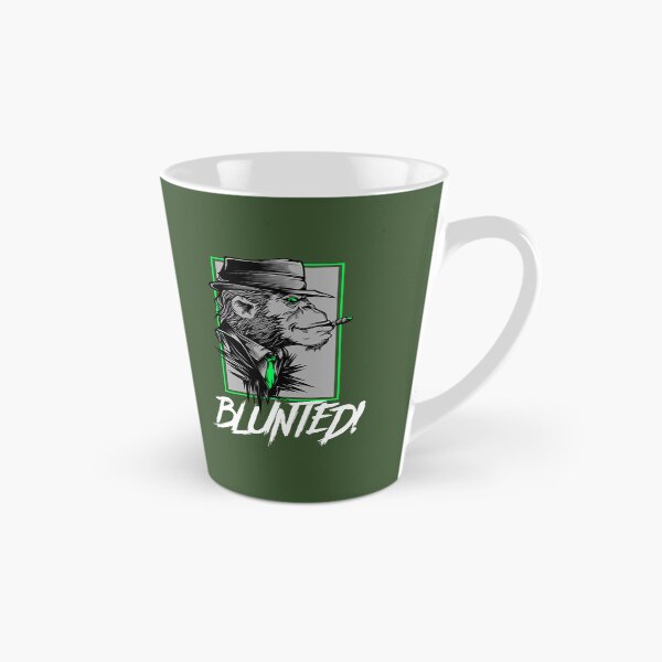 Item preview, Blunted-  Stoned Ape smoking a blunt-  420 Stoner Design  Green Accents designed and sold by YomeHayin.