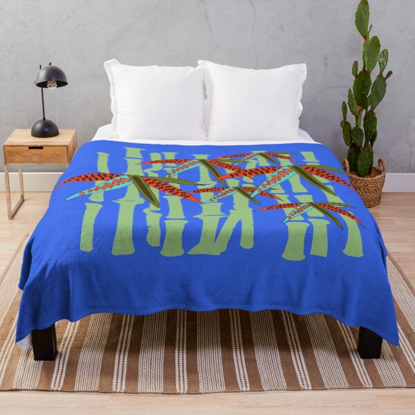 Item preview, Japanese Bamboo Forest Colorful Foliage designed and sold by Anna Lemos.