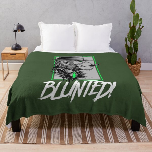 Item preview, Blunted-  Stoned Ape smoking a blunt-  420 Stoner Design  Green Accents designed and sold by YomeHayin.