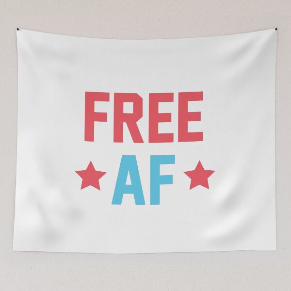 Item preview, Free AF designed and sold by kjanedesigns.