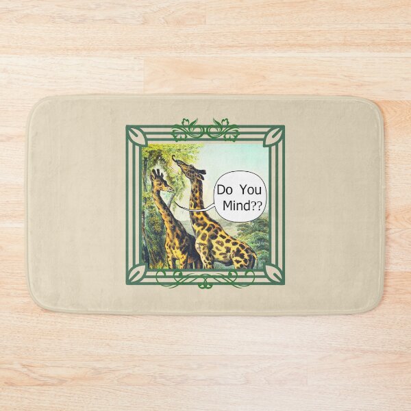 Item preview, Annoyed Giraffe Do You Mind Funny designed and sold by Evolved-LovinIt.
