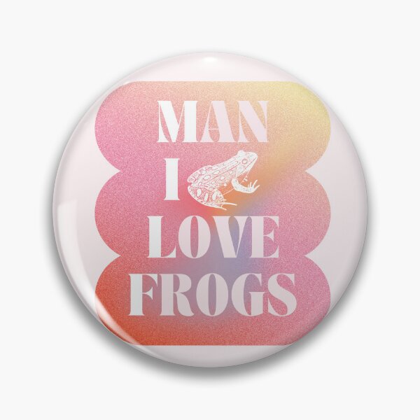 Item preview, Man, I Love Frogs! designed and sold by SassSquatch.
