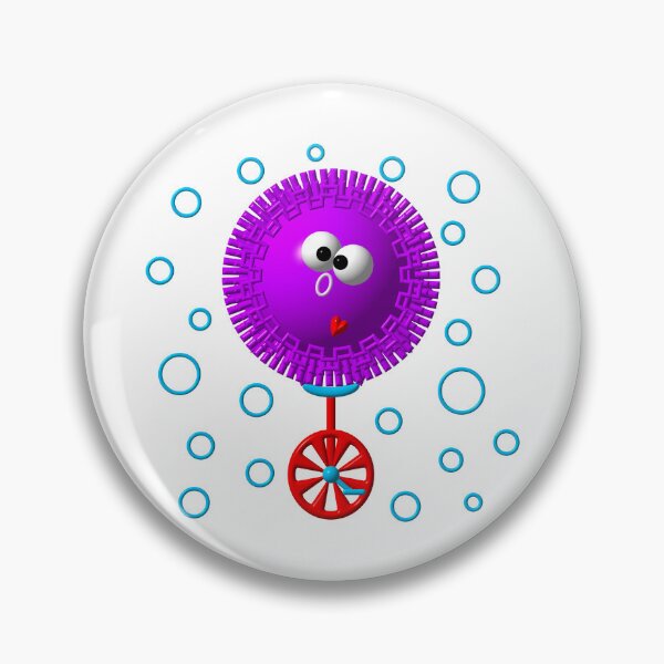 Item preview, Cute Urchin On A Unicycle designed and sold by Artist4God.
