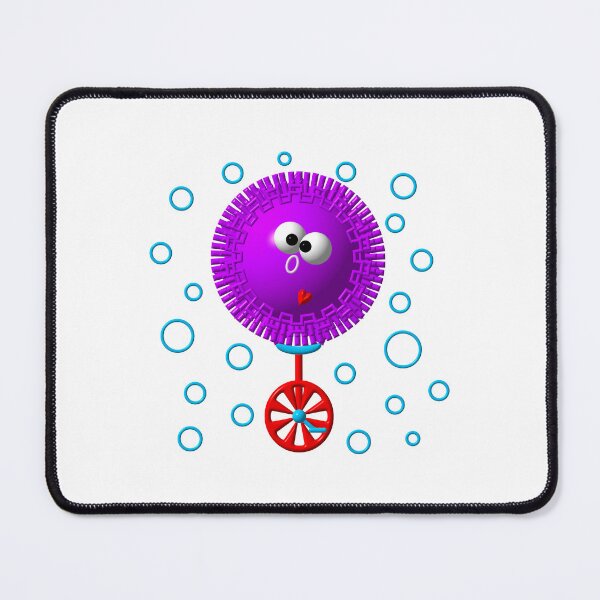 Item preview, Cute Urchin On A Unicycle designed and sold by Artist4God.