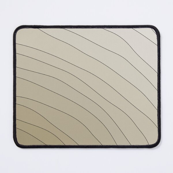Artikelvorschau, Abstract Wavy Line Art Neutral Beige Gradient 03 entworfen und verkauft von PAPER MOON art & design.