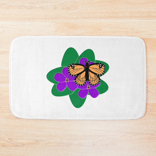 Item preview, Cute Viceroy Butterfly on Violets designed and sold by Artist4God.