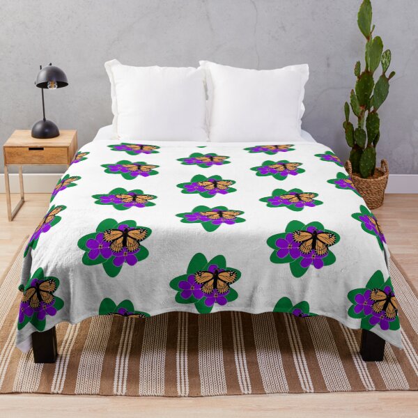 Item preview, Cute Viceroy Butterfly on Violets designed and sold by Artist4God.