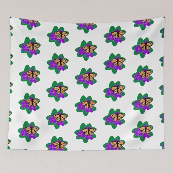Item preview, Cute Viceroy Butterfly on Violets designed and sold by Artist4God.