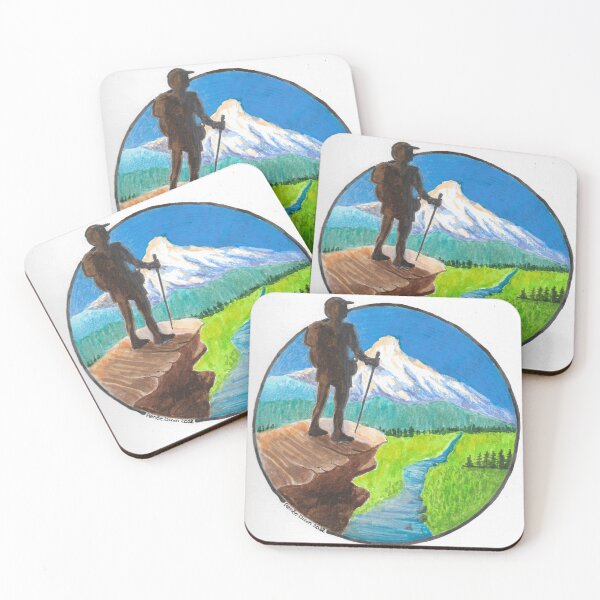 Item preview, Mountain Hike designed and sold by ReneeDixonArt.