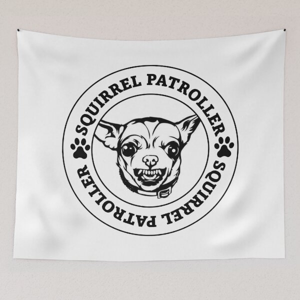 Item preview, Squirrel Patroller Patch - Chihuahua designed and sold by Kongiferd.