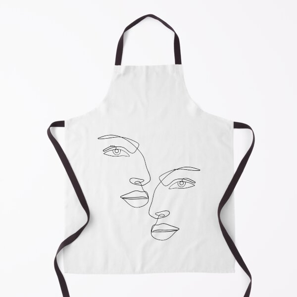 Item preview, Modern Face Line Art Sketch designed and sold by Finding Flowers.