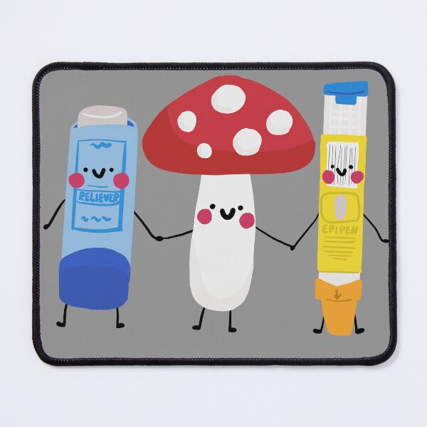Item preview, Allergy And Asthma Awareness designed and sold by Samantha MadeOfAtoms.